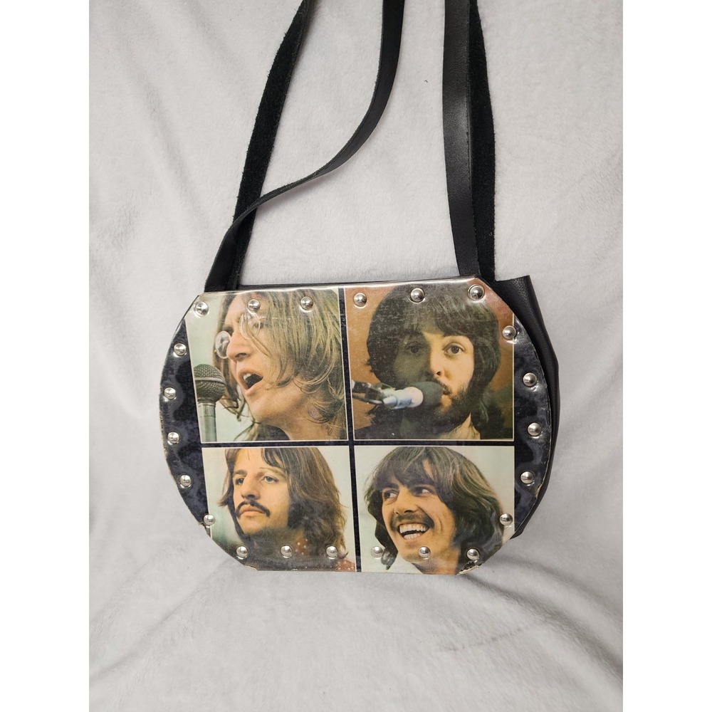 THE BEATLES Original Let It Be Album LP Record Handbag w/ Straps HTF